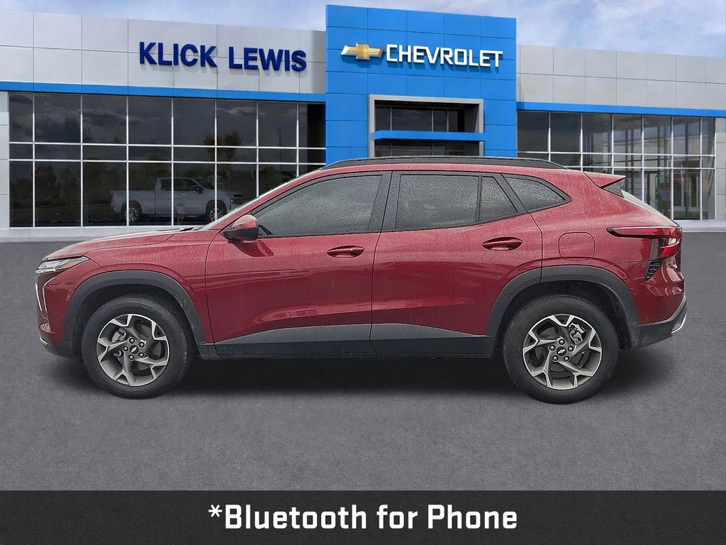 2025 Chevrolet Trax LT Red at Klick Lewis Buick Chevrolet