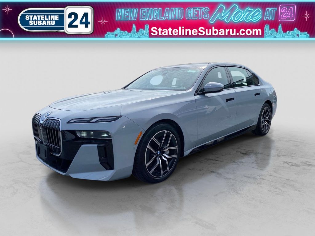 Gray Metallic 2023 BMW 7 Series 760i xDrive AWD Sedan All-Wheel Drive 8-Speed Automatic