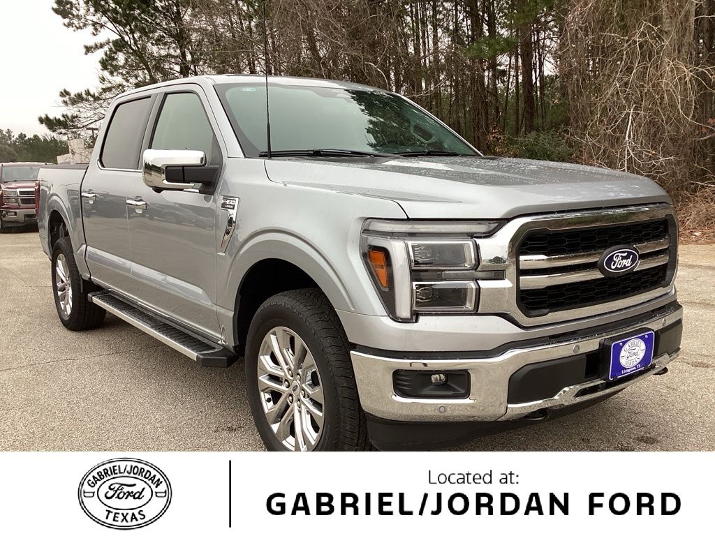 Silver Metallic 2025 Ford F-150 Pickup Truck Four-Wheel Drive Automatic