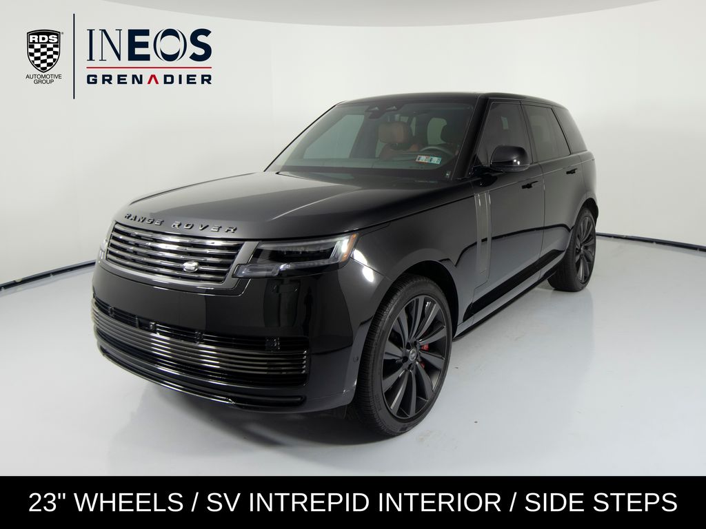 Santorini Black Metallic 2025 Land Rover Range Rover SUV / Crossover All-Wheel Drive 8-Speed Automatic