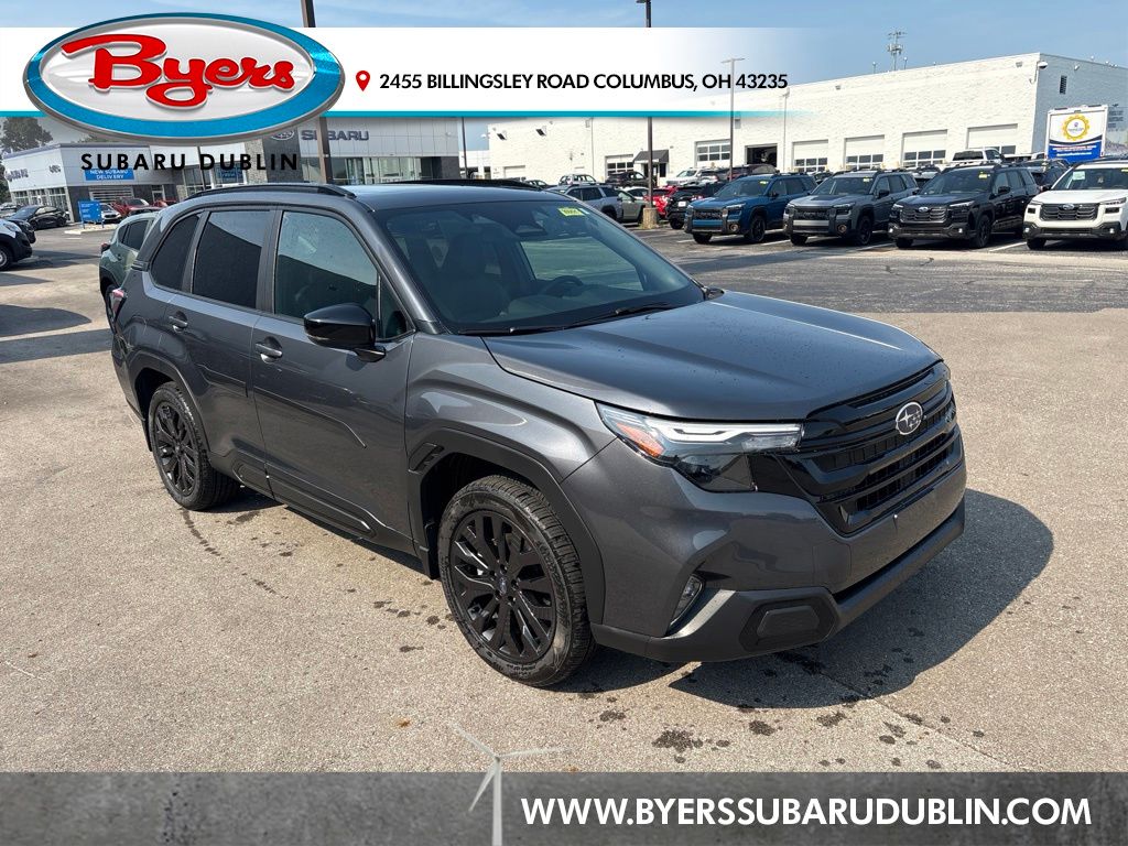 Magnetite Gray Metallic 2026 Subaru Forester SUV / Crossover All-Wheel Drive Continuously Variable Transmission