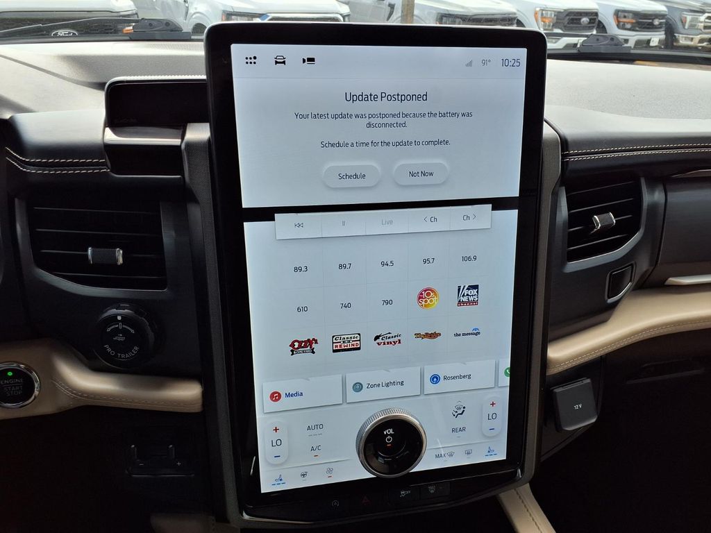 2023 Ford Expedition Platinum White at Texan Dodge Chrysler Jeep Ram