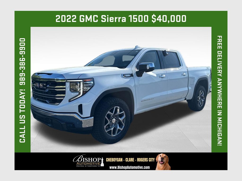 2022 GMC Sierra 1500 SLT Crew Cab 4WD