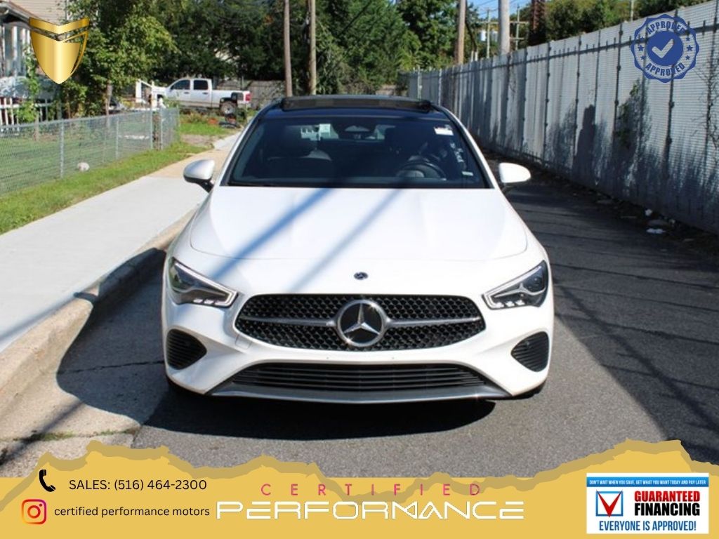 Polar White 2025 Mercedes-Benz CLA Coupe Front-Wheel Drive 8-Speed Dual Clutch