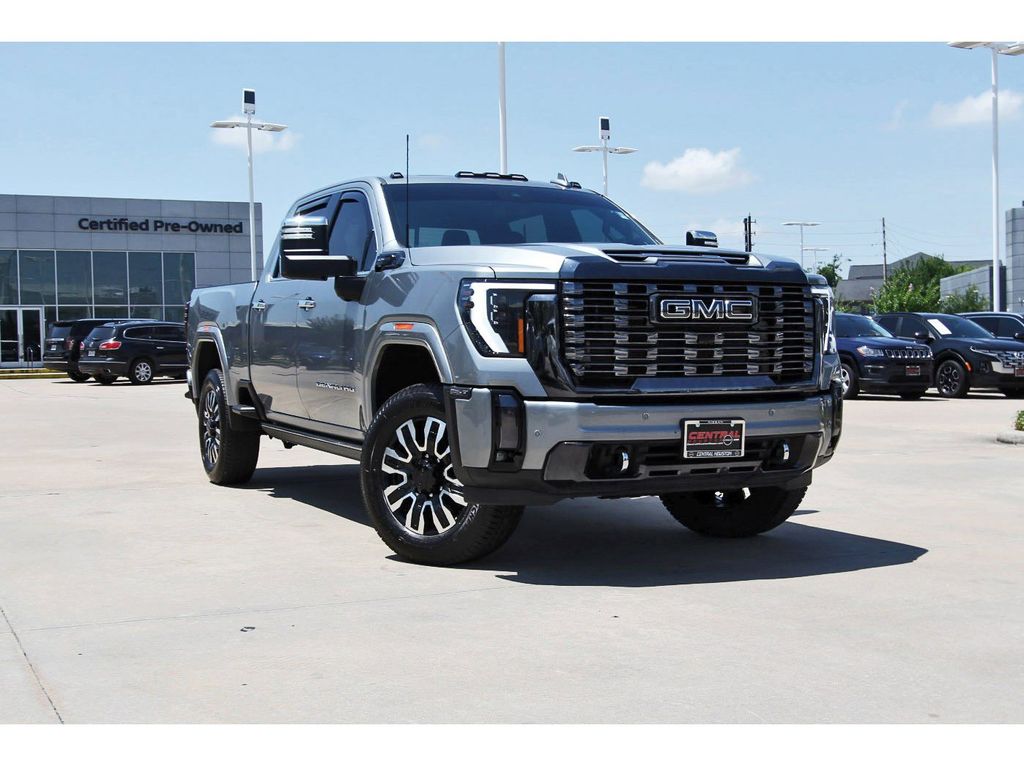 2024 GMC Sierra 2500HD Denali Ultimate Silver at Monument Chevrolet