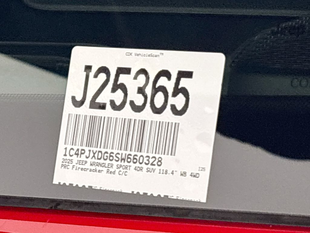 2025 Jeep Wrangler Sport S