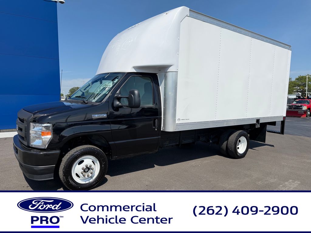 Black Metallic 2027 Ford E-Series Chassis Pickup Truck Rear-Wheel Drive 6-Speed Automatic