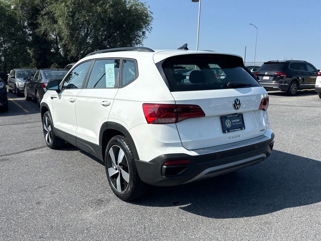 2023 Volkswagen Taos 1.5T S White at Auto Express Mitsubishi