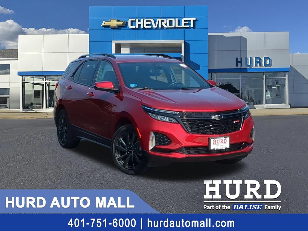 Radiant Red Tintcoat 2024 Chevrolet Equinox SUV / Crossover Four-Wheel Drive 6-Speed Automatic Overdrive