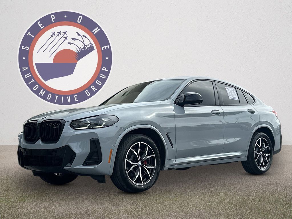 Gray Metallic 2024 BMW X4 M40i AWD SUV / Crossover All-Wheel Drive 8-Speed Automatic