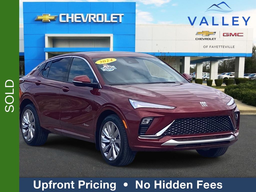 Cinnabar Metallic 2024 Buick Envista Avenir FWD SUV / Crossover Front-Wheel Drive 6-Speed Automatic