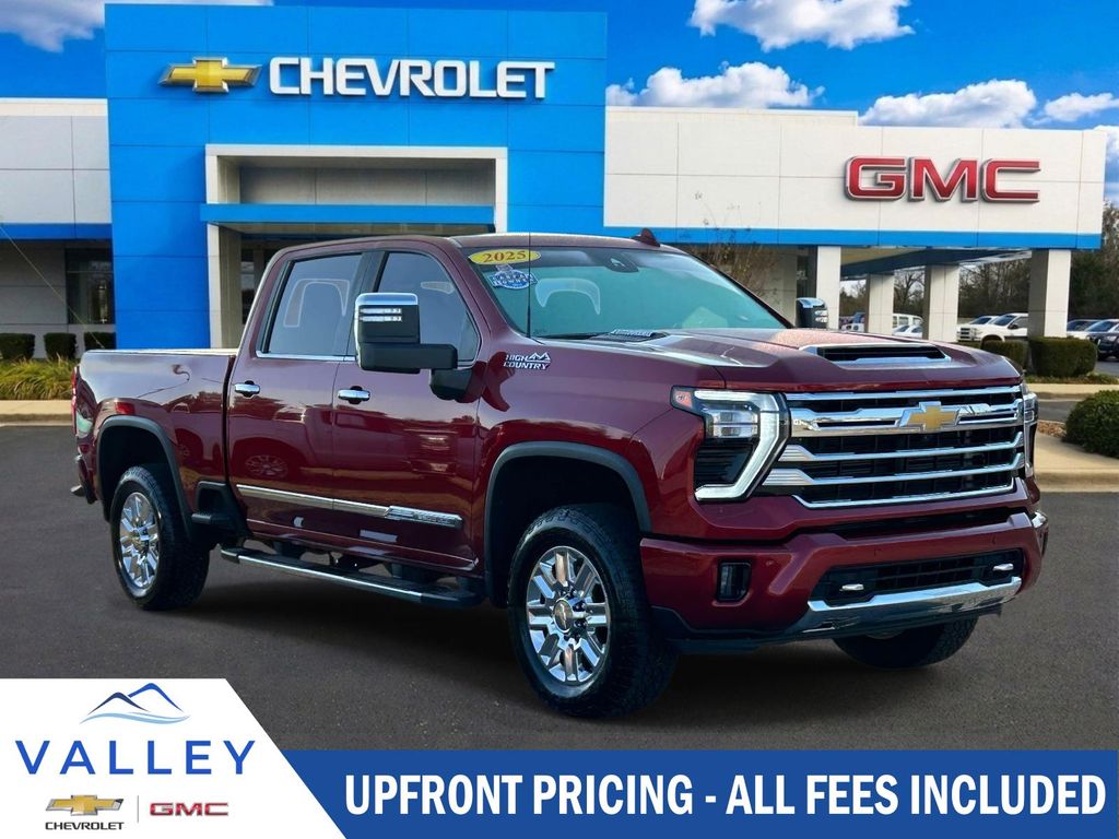 Radiant Red Tintcoat 2025 Chevrolet Silverado 2500HD Pickup Truck Four-Wheel Drive Automatic