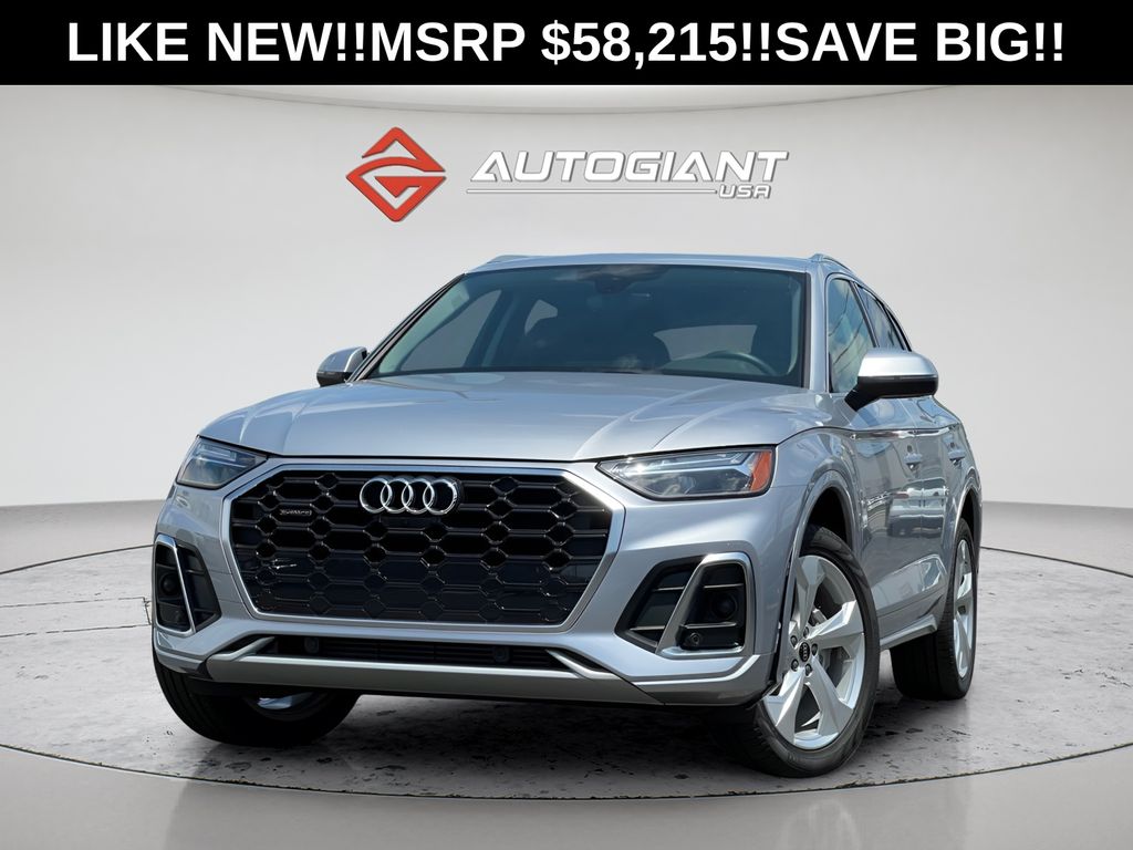 Silver Metallic 2025 Audi Q5 SUV / Crossover All-Wheel Drive 7-Speed Automatic
