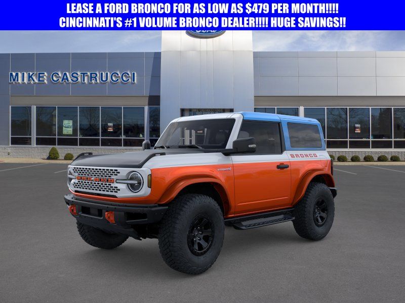 Oxford White 2025 Ford Bronco SUV / Crossover Four-Wheel Drive Automatic