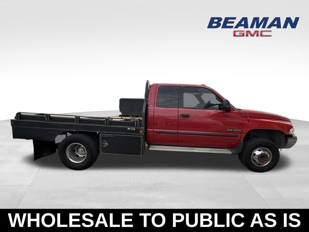 Flame Red Clearcoat 2002 Dodge RAM 3500 Pickup Truck 6-Speed Manual