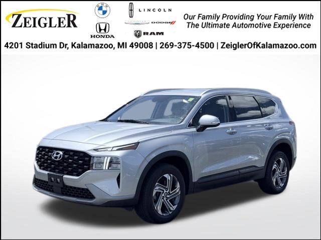 Shimmering Silver Pearl 2023 Hyundai Santa Fe SUV / Crossover All-Wheel Drive 8-Speed Automatic