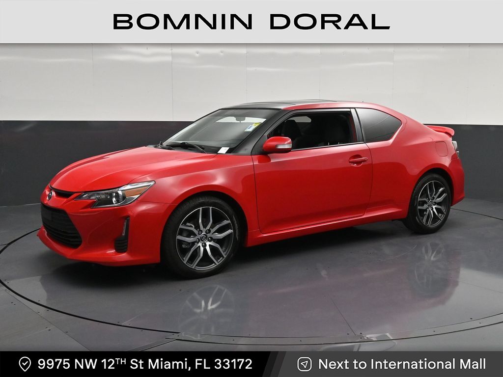 Absolutely Red 2014 Scion tC Coupe Front-Wheel Drive 6-Speed Automatic