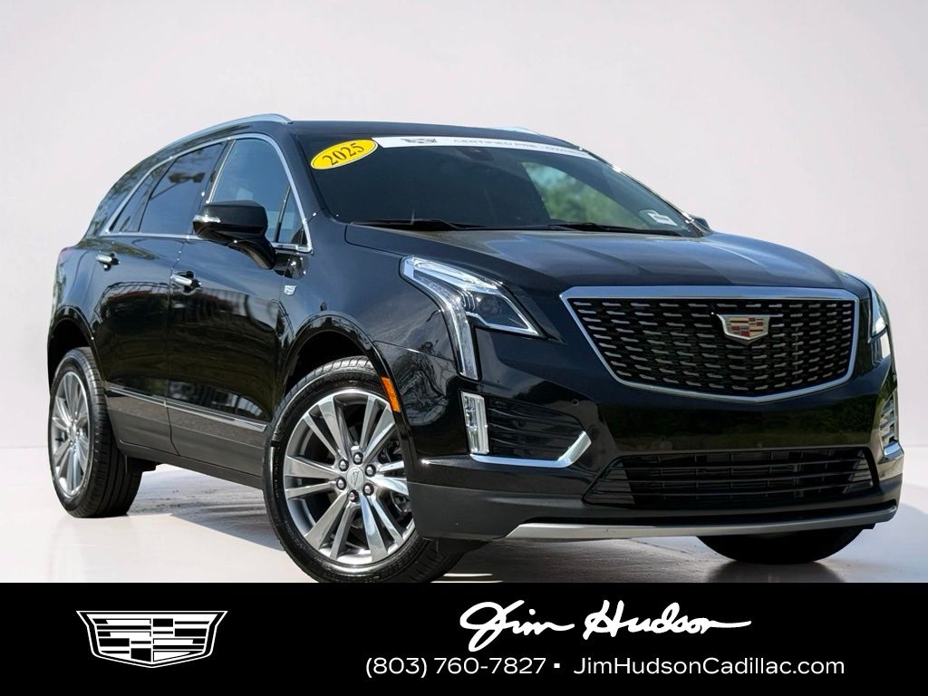 Black Metallic 2025 Cadillac XT5 Premium Luxury AWD SUV / Crossover Four-Wheel Drive 9-Speed Automatic