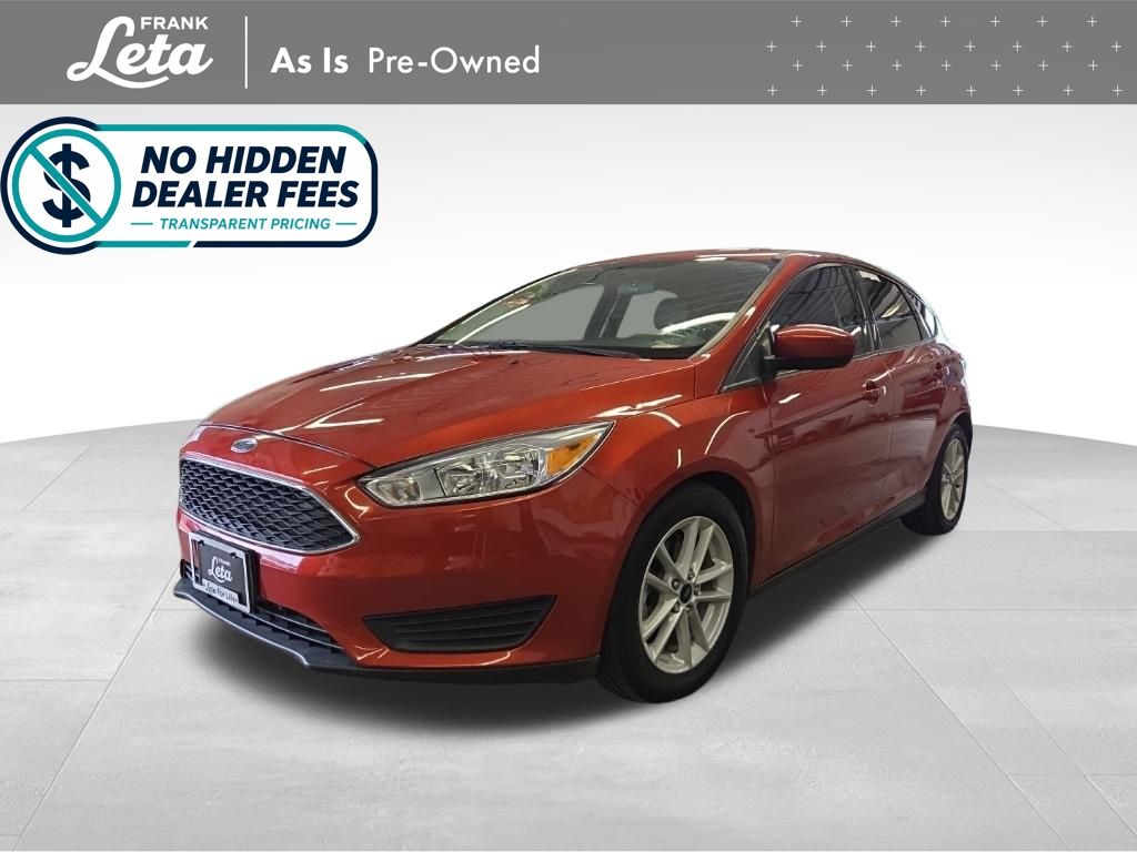 Chili Pepper Red 2018 Ford Focus SE Hatchback Hatchback Front-Wheel Drive 6-Speed Automatic