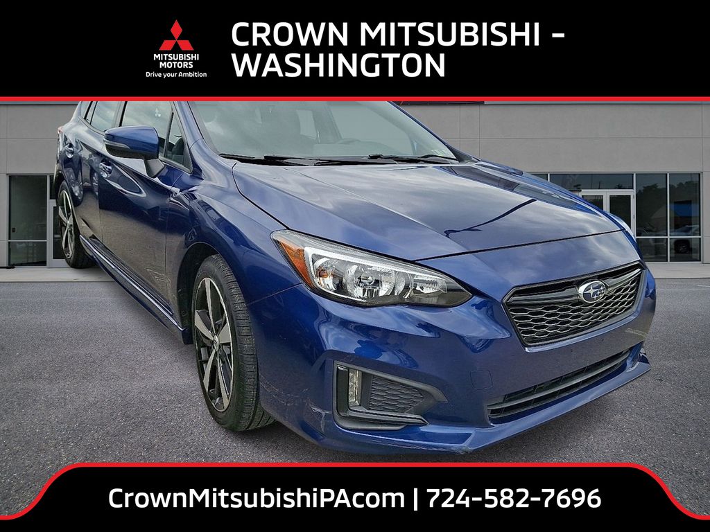 Lapis Blue Pearl 2017 Subaru Impreza 2.0i Sport Wagon Hatchback All-Wheel Drive Continuously Variable Transmission