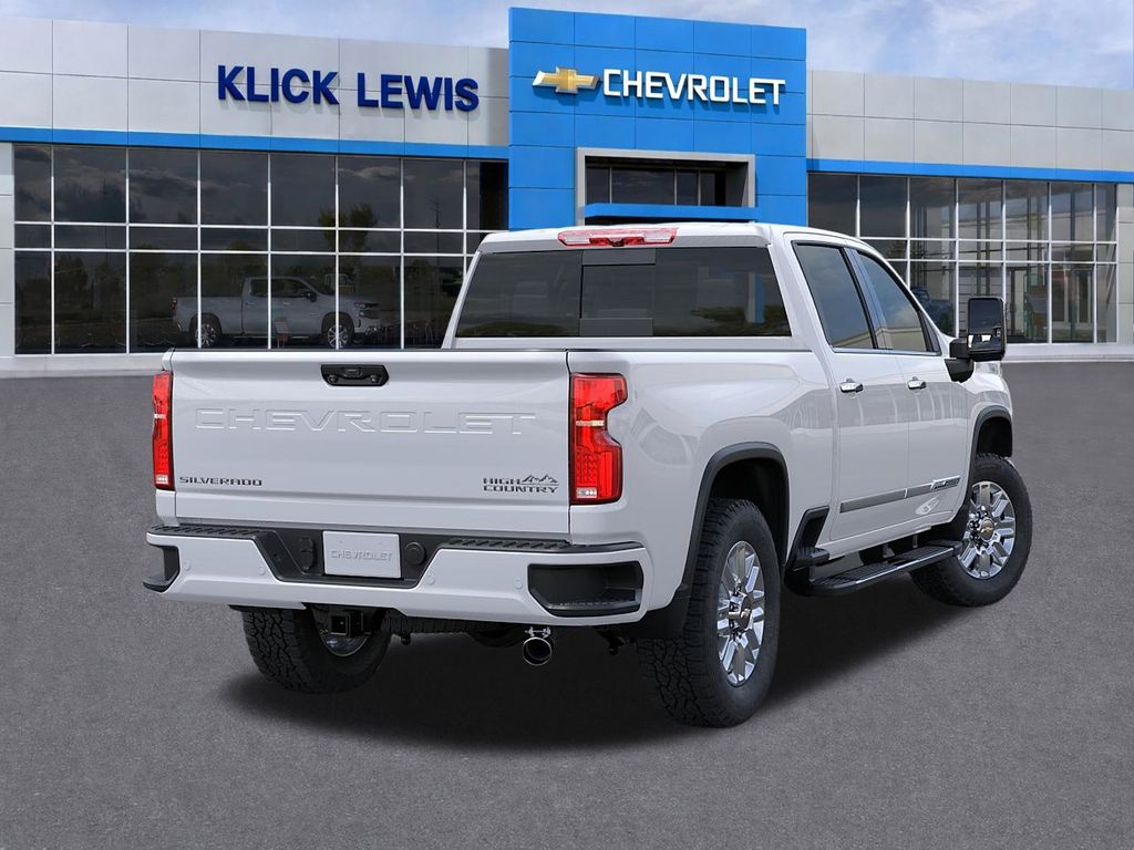 2026 Chevrolet Silverado 2500HD High Country White at Klick Lewis Buick Chevrolet