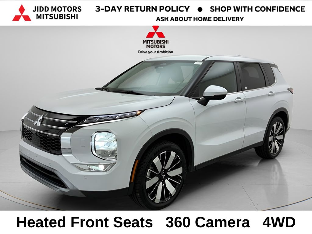 Black 2025 Mitsubishi Outlander SUV / Crossover Front-Wheel Drive Continuously Variable Transmission