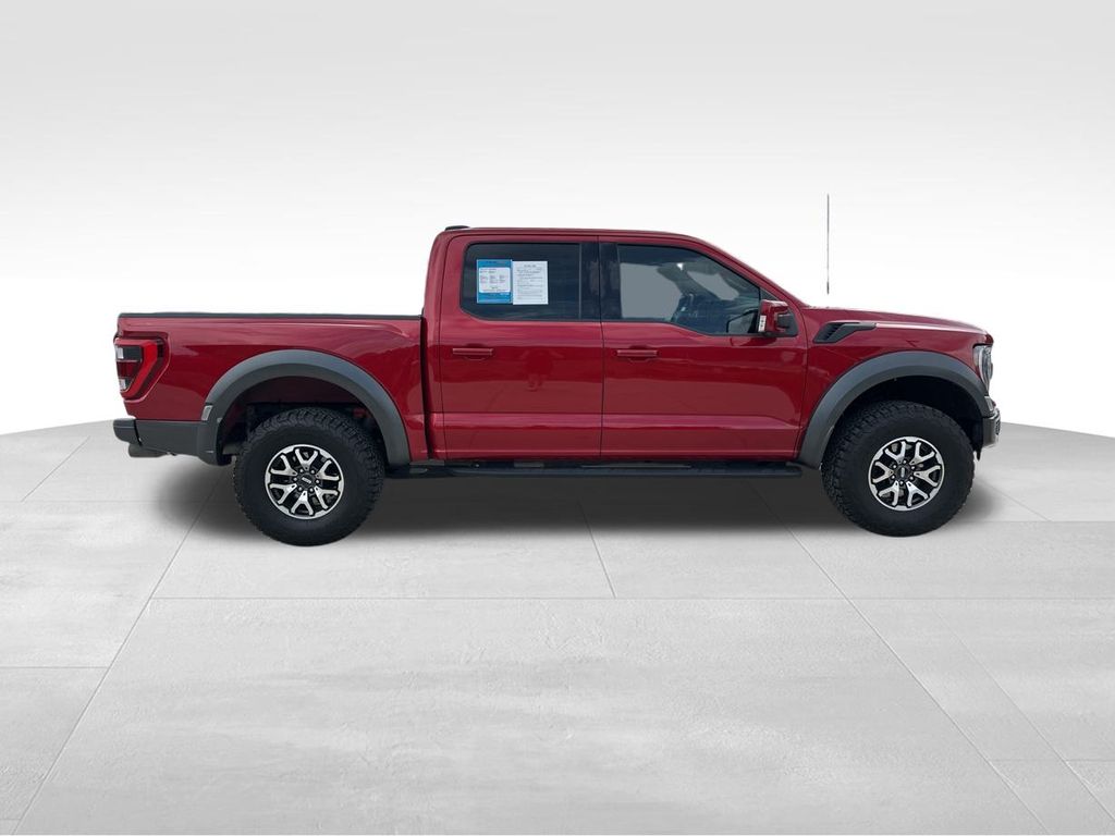 2022 Rapid Red Metallic Tinted Clearcoat Ford F-150 Raptor 4X4 Truck