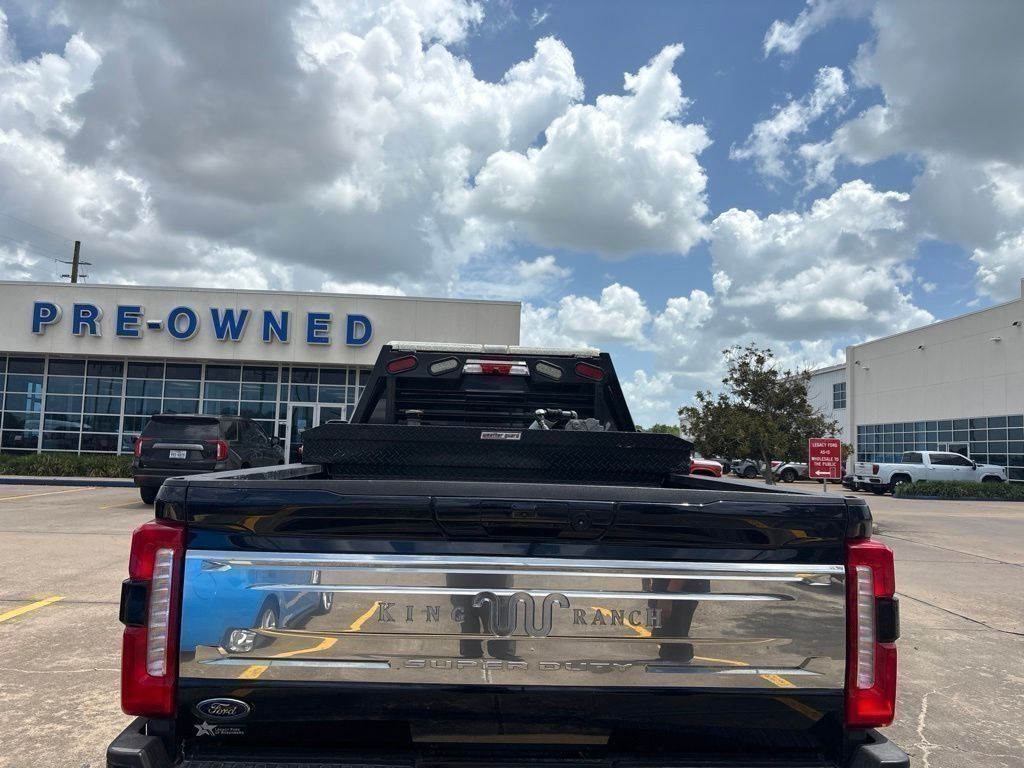 2024 Ford F-350SD King Ranch Blue at Central Houston Nissan