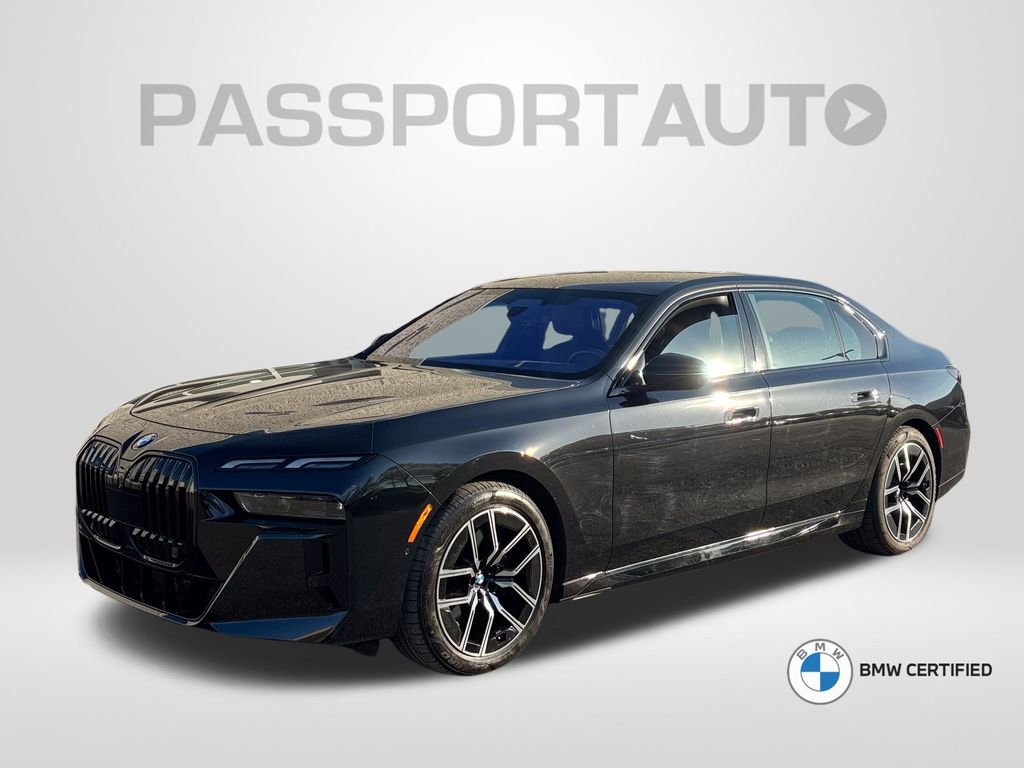 Black Sapphire Metallic 2023 BMW 7 Series 760i xDrive AWD Sedan All-Wheel Drive 8-Speed Automatic