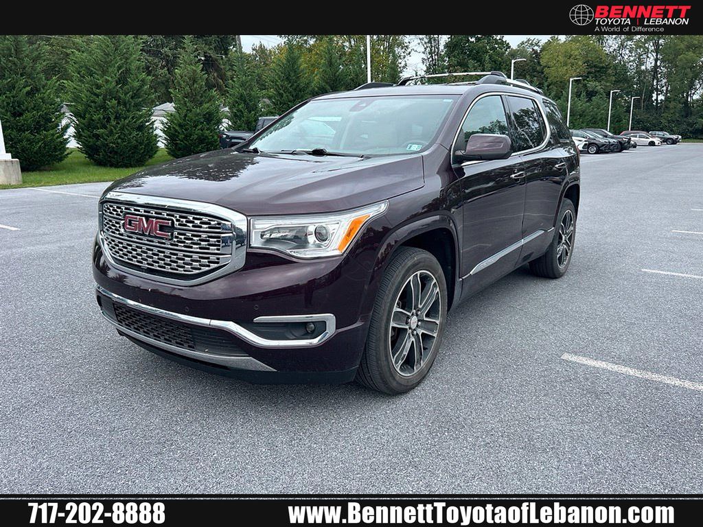 Black Cherry Metallic 2017 GMC Acadia SUV / Crossover Four-Wheel Drive 6-Speed Automatic