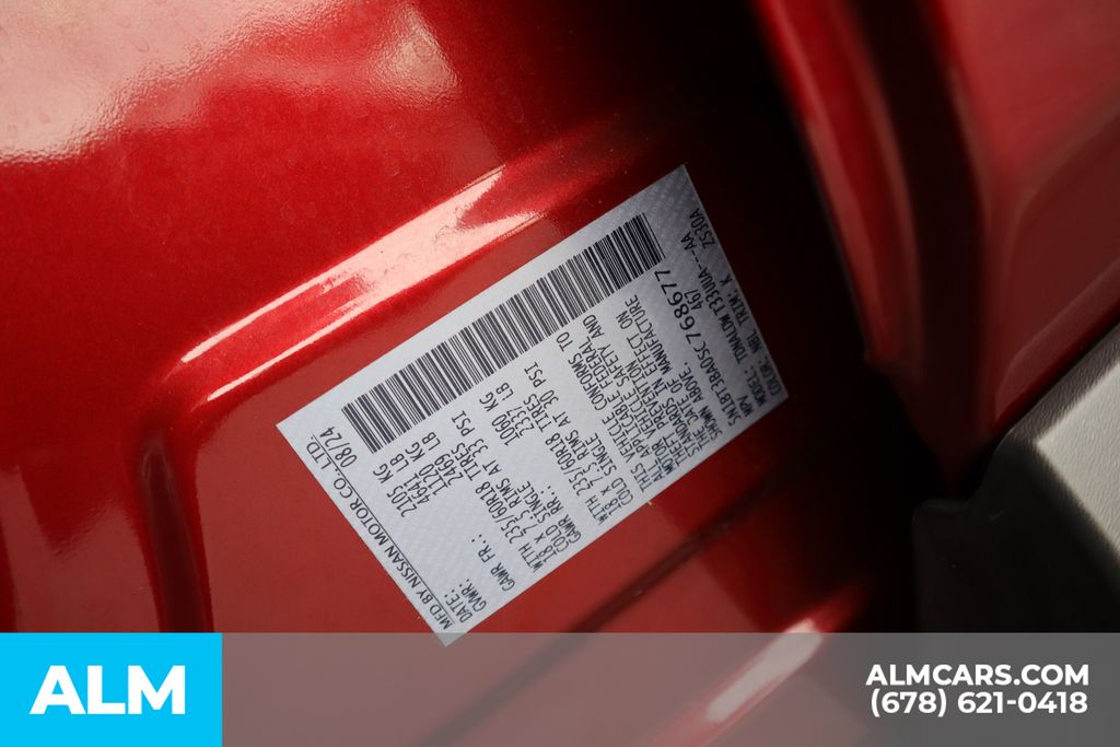 Used 2025 Red Nissan SV image 37