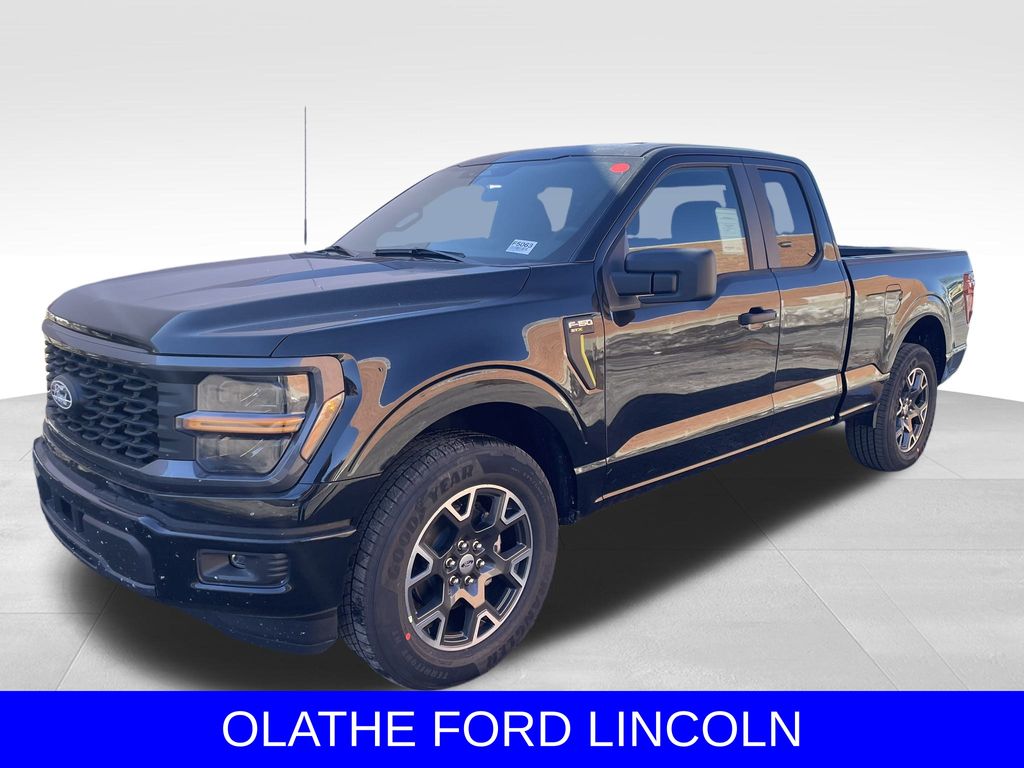 Agate Black Metallic 2025 Ford F-150 Pickup Truck Automatic