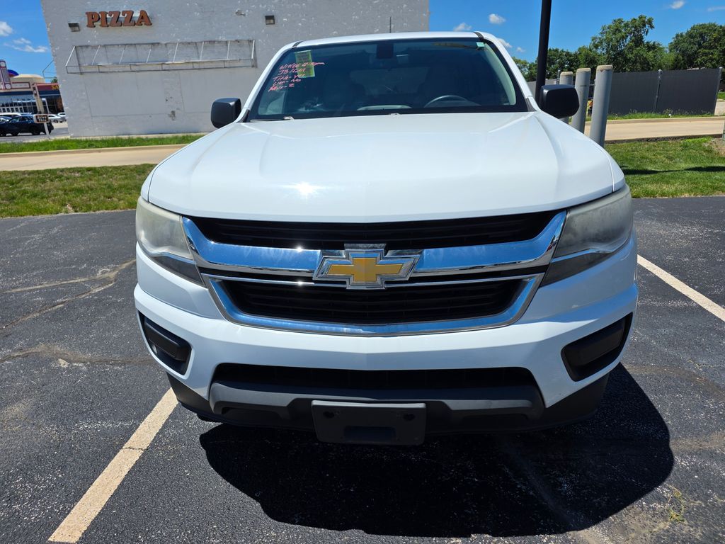 Summit White 2015 Chevrolet Colorado Pickup Truck Four-Wheel Drive 6-Speed Automatic