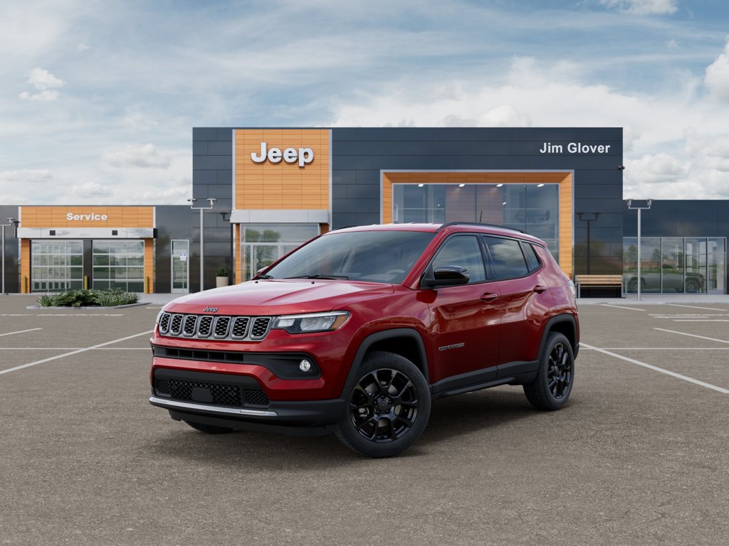 Red Hot Pearlcoat 2026 Jeep Compass SUV / Crossover Four-Wheel Drive 8-Speed Automatic