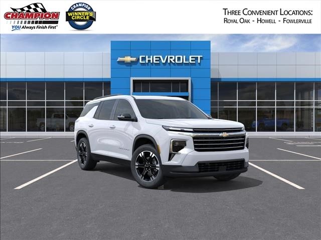 Summit White 2027 Chevrolet Traverse SUV / Crossover Four-Wheel Drive 8-Speed Automatic