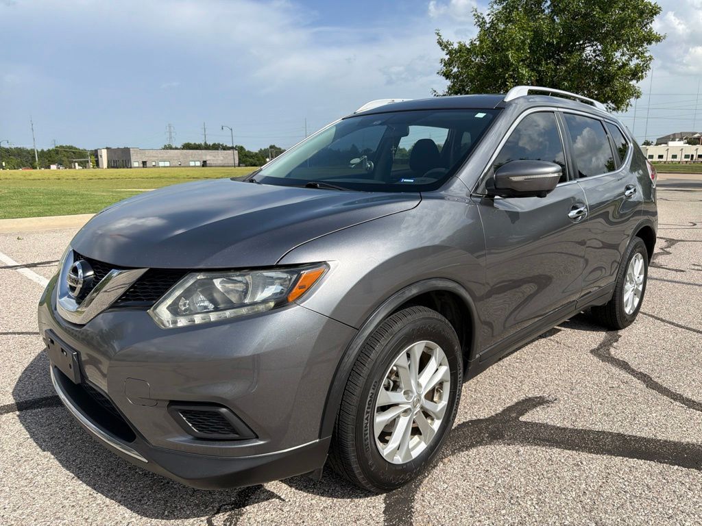 Gray 2015 Nissan Rogue SUV / Crossover All-Wheel Drive Continuously Variable Transmission