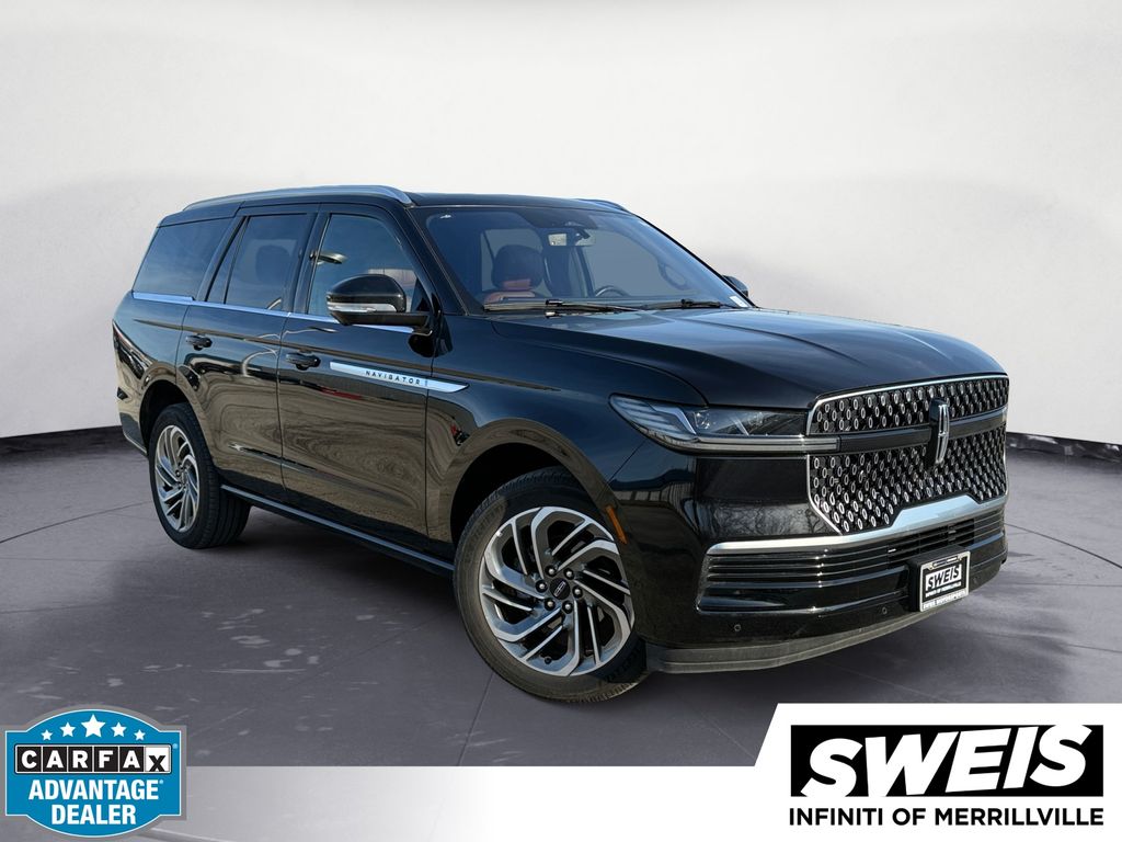 Black Metallic 2025 Lincoln Navigator Reserve 4WD SUV / Crossover Four-Wheel Drive Automatic