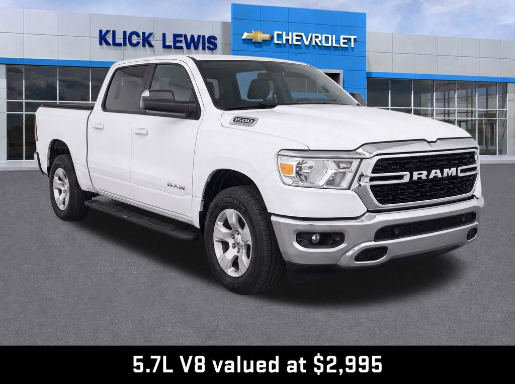 2022 Ram 1500 Big Horn/Lone Star White at Bob Ruth Ford