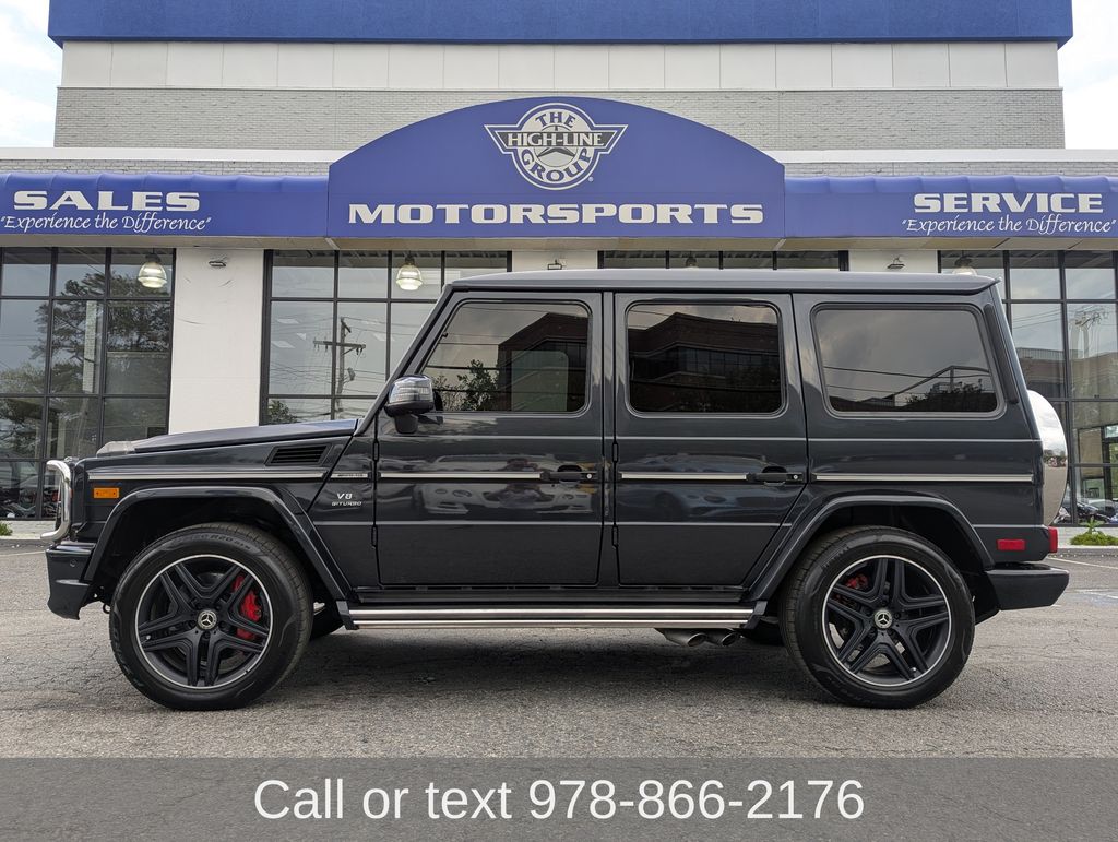 Magnetite Black Metallic 2017 Mercedes-Benz G-Class SUV / Crossover All-Wheel Drive 7-Speed Automatic