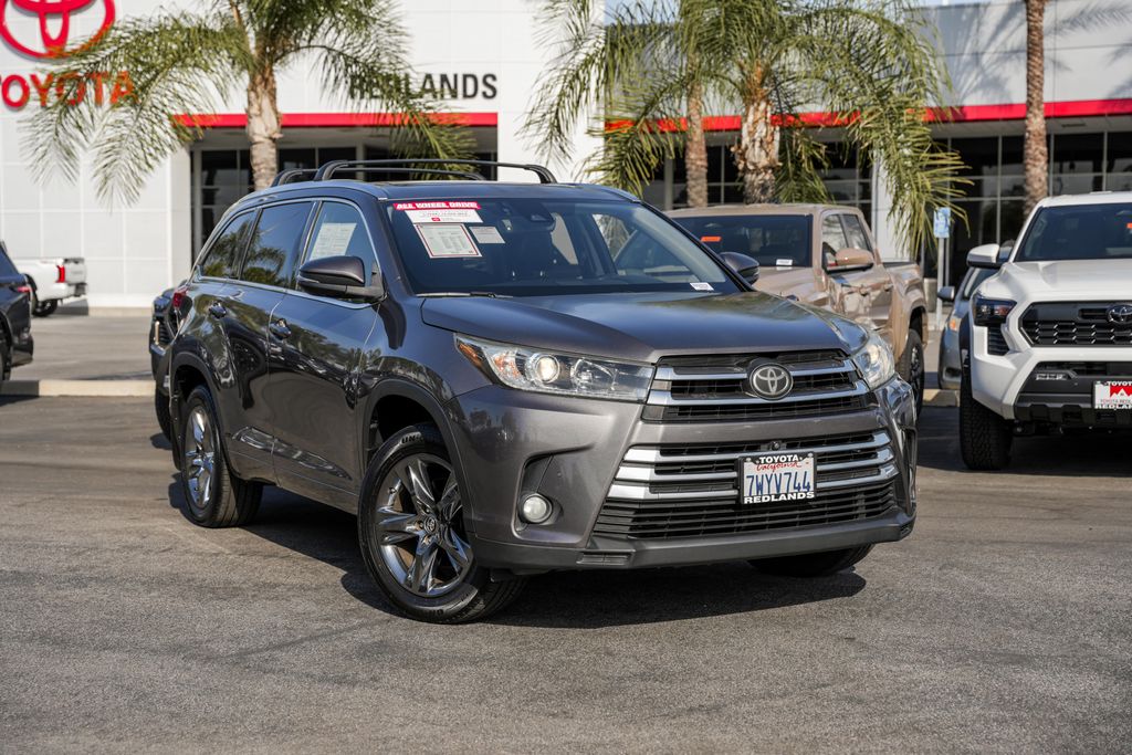 Predawn Gray Mica 2017 Toyota Highlander SUV / Crossover All-Wheel Drive 8-Speed Automatic
