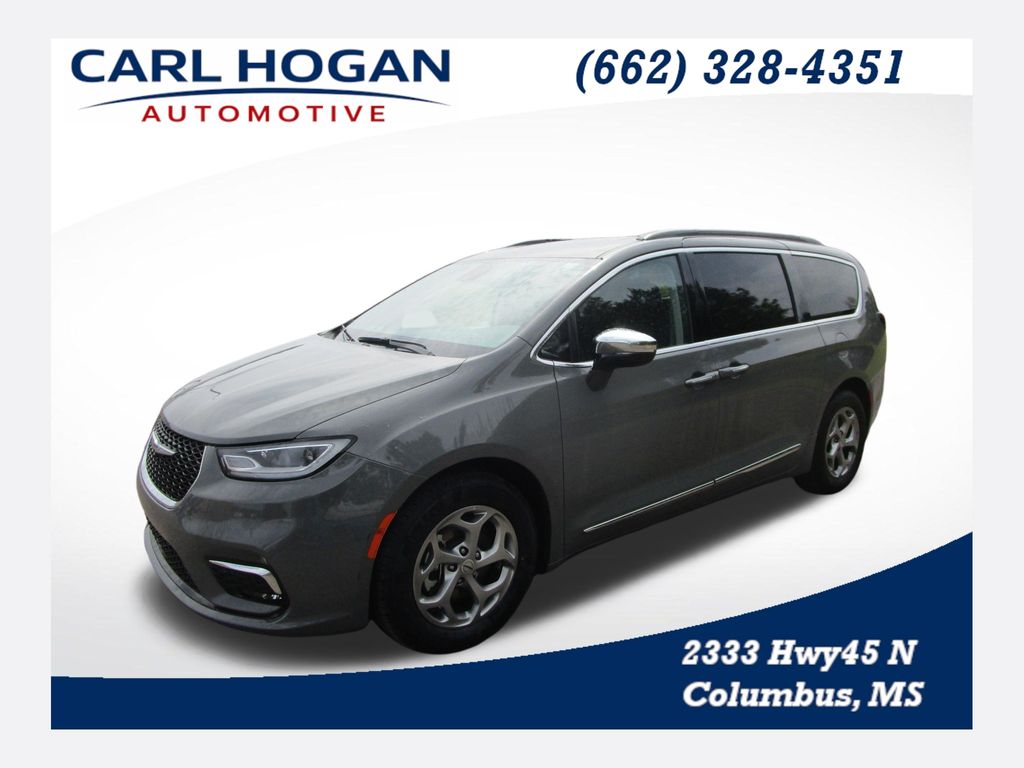 Gray Clearcoat 2023 Chrysler Pacifica Limited FWD Minivan Front-Wheel Drive 9-Speed Automatic