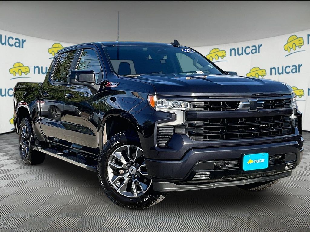 Dark Ash Metallic 2023 Chevrolet Silverado 1500 Pickup Truck Four-Wheel Drive Automatic