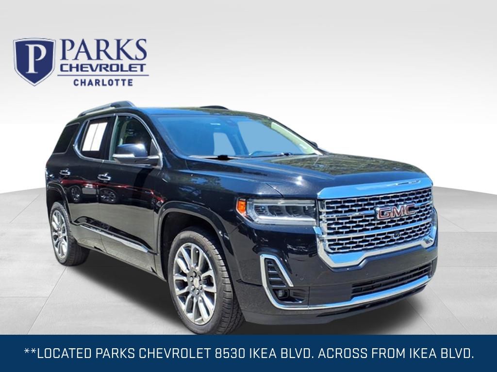 Black (Ebony Twilight Metallic) 2021 GMC Acadia Denali FWD SUV / Crossover Front-Wheel Drive 9-Speed Automatic