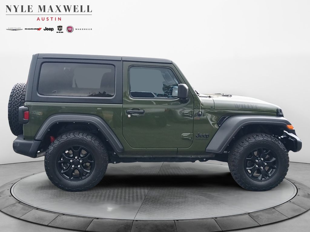 Used Car 2021 Jeep Wrangler  Willys For Sale Under $25,000 In Austin, Texas