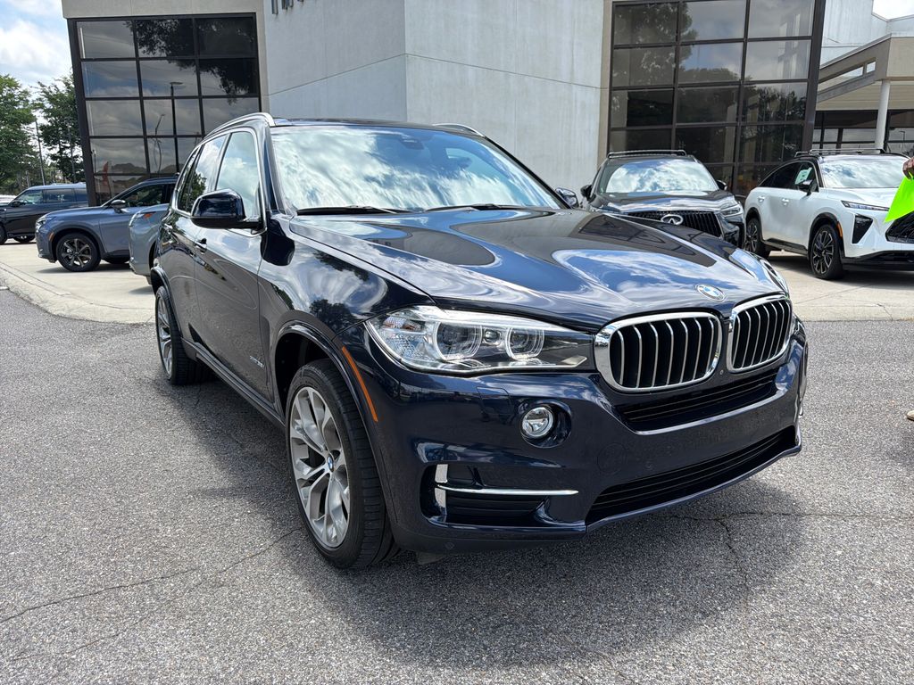 Imperial Blue Metallic 2017 BMW X5 SUV / Crossover All-Wheel Drive 8-Speed Automatic
