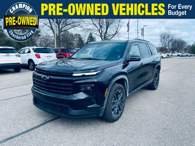 Black Metallic 2024 Chevrolet Traverse LT FWD SUV / Crossover Front-Wheel Drive 8-Speed Automatic