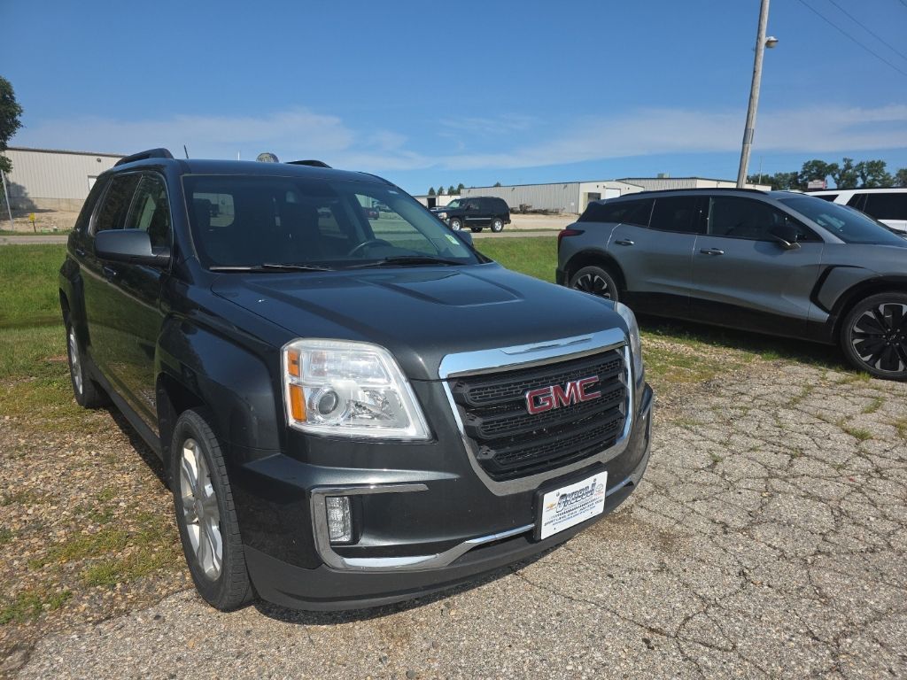 Graphite Gray Metallic 2017 GMC Terrain SUV / Crossover All-Wheel Drive 6-Speed Automatic