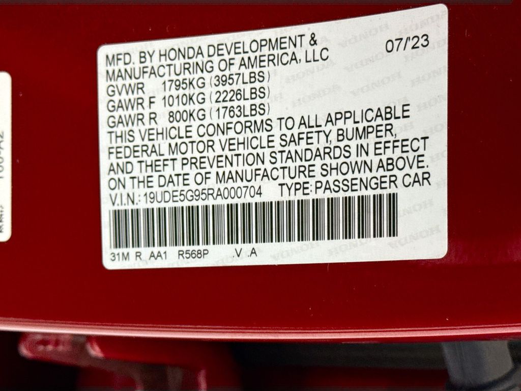 Used 2024 Red Acura Type S image 33