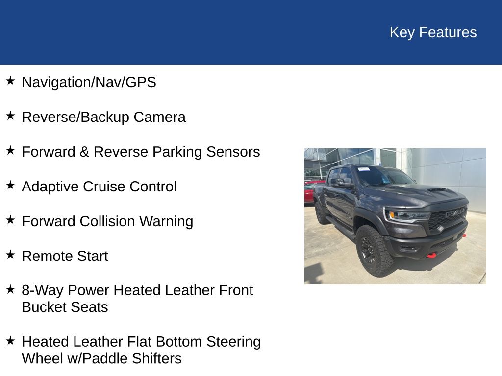 2025 Ram 1500 RHO Crew Cab 4x4 5'7" Box