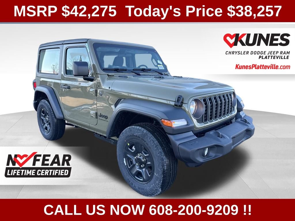 41 2026 Jeep Wrangler Sport 2-Door 4WD SUV / Crossover Four-Wheel Drive 8-Speed Automatic